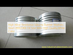 উচ্চ পরিধান প্রতিরোধের সিলিকন রাবার ওয়াশার ইস্পাত DKBI/DKB তেল সীল উচ্চ মানের সঙ্গে,সাদা রঙ