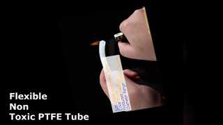PTFE টিউব শিল্প গ্রেড উচ্চ নমনীয়তা অ বিষাক্ত