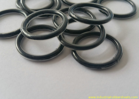 Heat Resistant PTFE Encapsulated FKM O Rings Encap PTFE / Rubber Gasket Seal