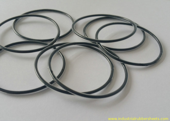 Heat Resistant PTFE Encapsulated FKM O Rings Encap PTFE / Rubber Gasket Seal