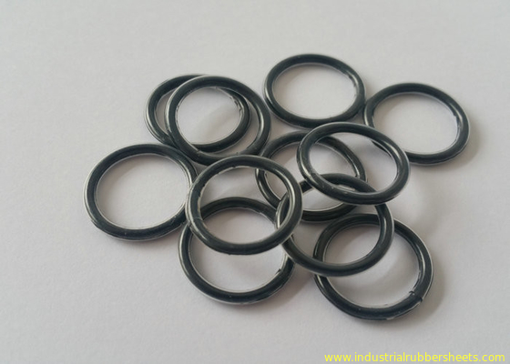 Heat Resistant PTFE Encapsulated FKM O Rings Encap PTFE / Rubber Gasket Seal