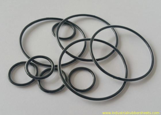 Heat Resistant PTFE Encapsulated FKM O Rings Encap PTFE / Rubber Gasket Seal