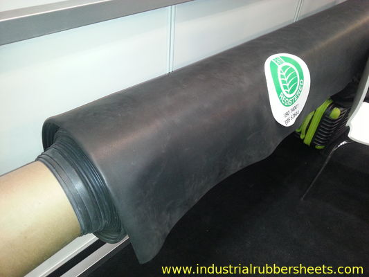 Aging Resistance CSM / EPDM Rubber Sheet Roll Industrial Rubber Sheet For Seal , Gasket