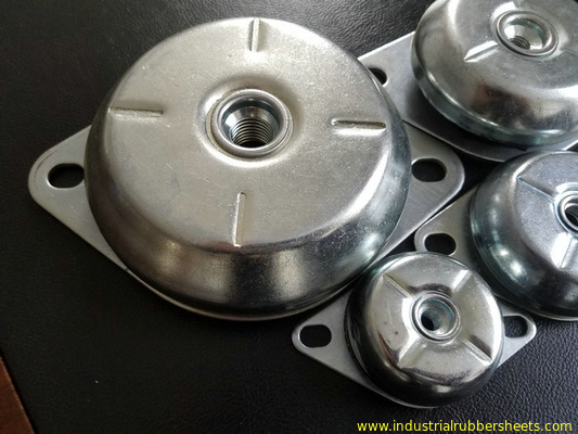 Galvanized Metal Rubber Shock Mounts for Compressor / Refrigerator