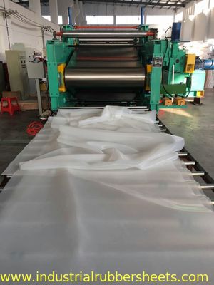 100% Virgin Silicone Rubber Sheet Rolls Food Grade Without Smell Density 1.25-1.50g/cm³ High Temperature Resistance for Punching Gaskets