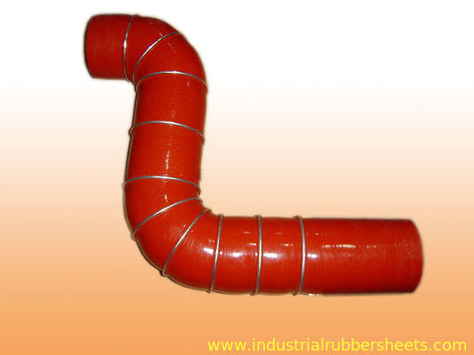 6 Inch High Temperature Resistance Polyester Braid Reinforced Silicone Hose Customizable for Racing Cars