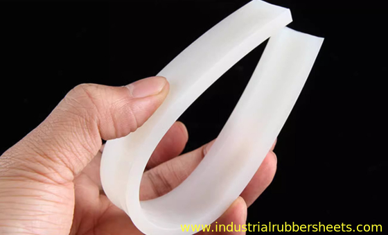 Food Grade Silicone Stripe 3mm x 10mm, -60°C to 200°C, UL 94 V-0