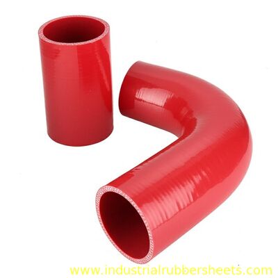 6 Inch High Temperature Resistance Polyester Braid Reinforced Silicone Hose Customizable for Racing Cars