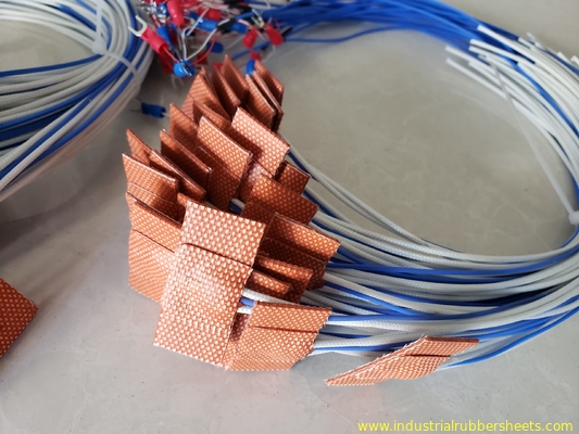 Custom Silicone Heater Pad 1.5mm Thick with 200℃ Temperature Resistance