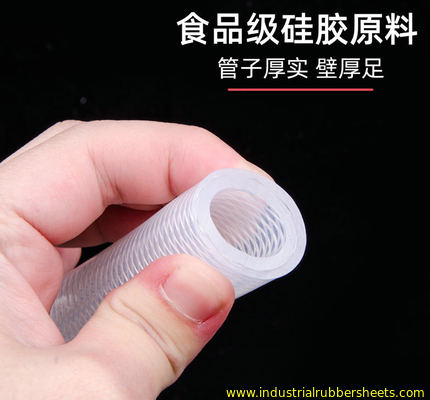 Food Grade Silicone Hose 5-32mm ID, 60-70 Shore A Hardness