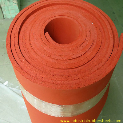 Closed Cell Silicone Foam Sheet 10-40 Shore A, -60°C to +260°C
