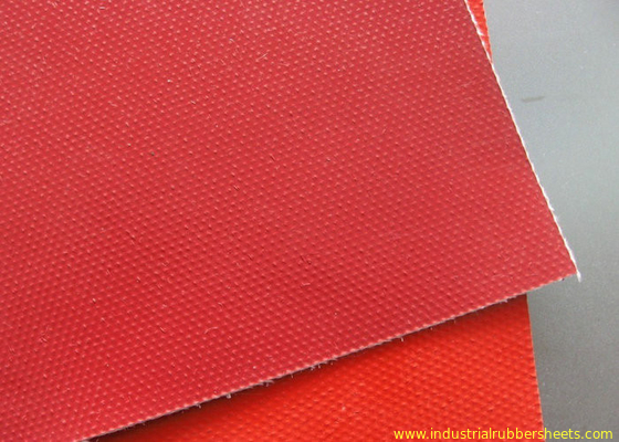 অ - লাঠি ডবল - পার্শ্বযুক্ত PTFE লেপা ফাইবারগ্লাস ফ্যাব্রিক উচ্চ তাপমাত্রা প্রতিরোধ