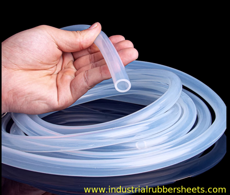 Id 3mm সিলিকন টিউব এক্সট্রুশন -60°C থেকে +250°C তাপমাত্রা পরিসীমা শিল্প ব্যবহার