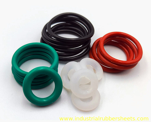 UL94 V0 Silicone Rubber Washers 8-43mm OD High Temperature Resistant