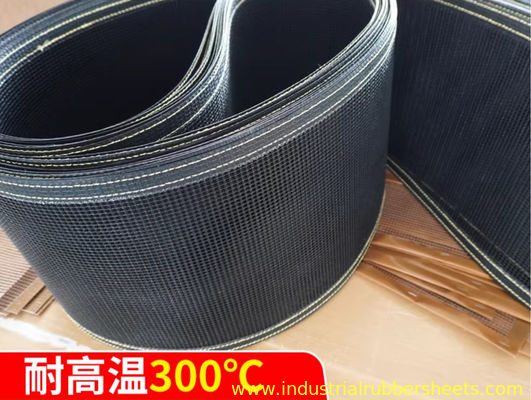 PTFE Mesh Belt with Maximum Width of 4.0m Microwave Safe and Breathable for High Temperature Applications