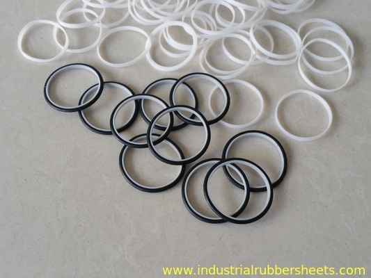 নমনীয়তা Ptfe O রিং রাবার O রিং কার্বন ফাইবার রিং ভাল ছিদ্র প্রতিরোধের সঙ্গে