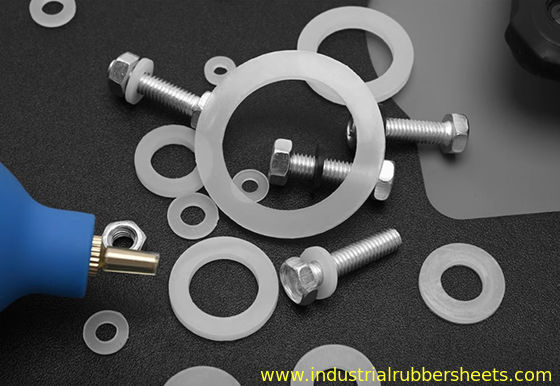 খাদ্য গ্রেড সিলিকন ওয়াশারগুলি সিলিং অ্যাপ্লিকেশনগুলির জন্য কাস্টমাইজড আকারগুলিতে বন্ধ কোষ কাঠামোর সাথে