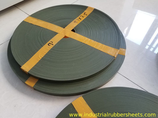 0.8mm Thickness 60%PTFE+40%Bronze Industrial Rubber Sheet PTFE Guide Tape with 15m/s Working Speed