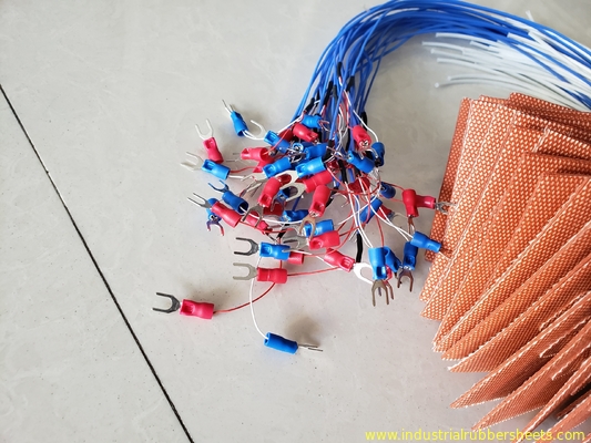 Custom Silicone Heater Pad 1.5mm Thick with 200℃ Temperature Resistance