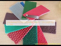 সলিড ব্যাকিং পিভিসি ইন্ডাস্ট্রিয়াল রাবার শীট 12 - 15 মিটার দৈর্ঘ্য পরিষ্কার করা সহজ