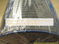 ফুড গ্রেড PTFE গ্যাসকেট টেপ 30-70 শোর একটি কঠোরতা 8Mpa প্রসার্য শক্তি