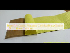 বেজ পিটিএফই কোটিংযুক্ত ফাইবারগ্লাস কাপড়ের পেছনের আঠালো, ০.০৮ - ০.৩৫মিমি পুরুত্ব