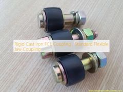 স্ট্রাইড কাস্ট আয়রন এফসিএল কাপলিং, স্ট্যান্ডার্ড নমনীয় চোয়াল কাপলিং