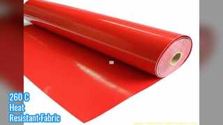 উচ্চ টেম্প PTFE ফাইবারগ্লাস ফ্যাব্রিক 260°C