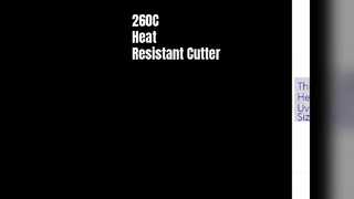 PTFE কর্তনকারী প্যাড 260C তাপ প্রতিরোধী শিল্প কাটিয়া