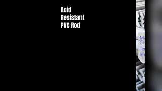 পিভিসি রড 10-300 মিমি অ্যাসিড ক্ষার প্রতিরোধী