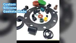 অর্ডার করার জন্য তৈরি কাস্টম সিলিকন ওয়াশার গ্যাসকেট