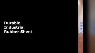 শিল্প রাবার শীট 0.5-100mm ওজোন প্রতিরোধী