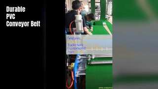 লজিস্টিক কৃষির জন্য টেকসই পিভিসি কনভেয়ার বেল্ট