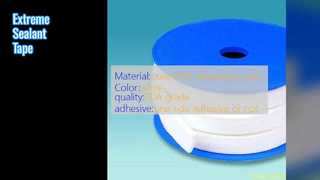 PTFE গ্যাসকেট টেপ রাসায়নিক প্রতিরোধের সিলান্ট