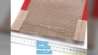 PTFE মেশ বেল্ট উচ্চ টেম্প অ-স্টিক শিল্প