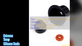 ভার্জিন সিলিকন সীল উচ্চ টেম্প মেশিন gaskets