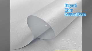 PTFE ফাইবারগ্লাস ফ্যাব্রিক ফায়ারপ্রুফ জল প্রতিরোধী