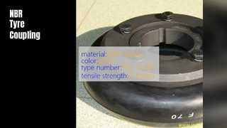 NBR রাবার টায়ার কাপলিং F40 F250 উচ্চ প্রসার্য