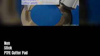 কাস্টম PTFE কাটার প্যাড 260C তাপ প্রতিরোধী নন স্টিক