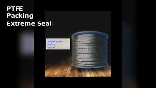 PTFE প্যাকিং উচ্চ প্রসারণ স্থিতিশীল তাপ কর্মক্ষমতা