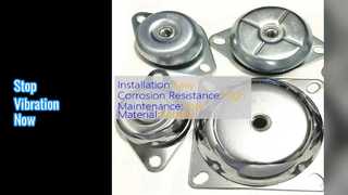 টেকসই কালো রাবার শক মাউন্ট কম্পন স্যাঁতসেঁতে