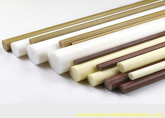 Smooth Nylon Plastic Rod with 10KV Breakdown Voltage and 78Mpa Tensile Strength
