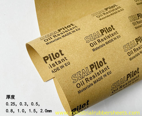 0.25mm Thickness Oil Proof Washer Paper with Plant Fibre Material for 180C Working Temp