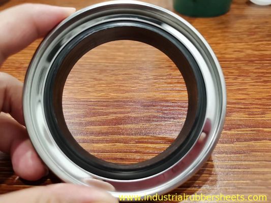 Double Lip Stainless Steel 304 316 Industrial Oil Seal With Low Friction Factor 0.04