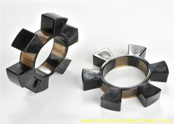 Yellow SBT Polyurethane Coupling with 120°C Working Temperature, High Tensile Strength, and Oil Resistant Properties for Industrial Shaft Coupling