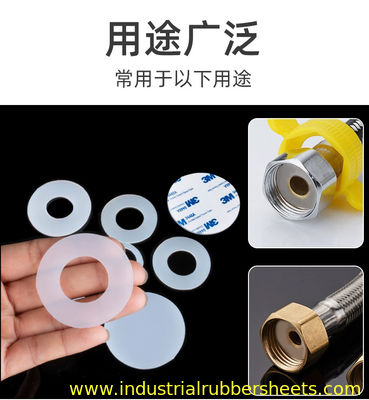Food Grade Silicone Washer and O Ring with High Flexibility Made from 100% Virgin Silicone Material
