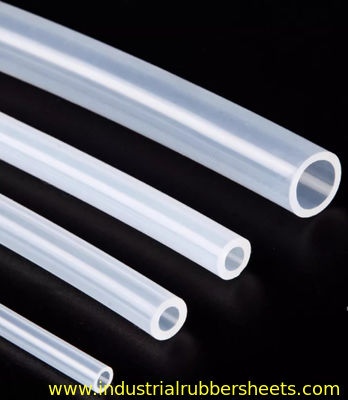 50 Shore A Hardness Silicone Tube Extrusion with High Temperature Resistance and Customizable Size