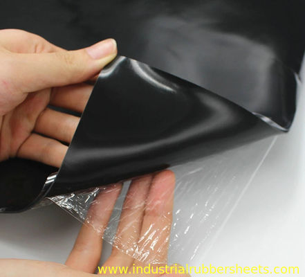 Black Color Smooth Surface Silicone Rubber Sheet with 1.2m Width and 10m Length