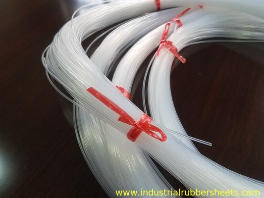 30Mpa Tensile Strength 90 Shore A Hardness Clear PTFE Tubing Polyurethane Hose ID1mm OD2mm 100m
