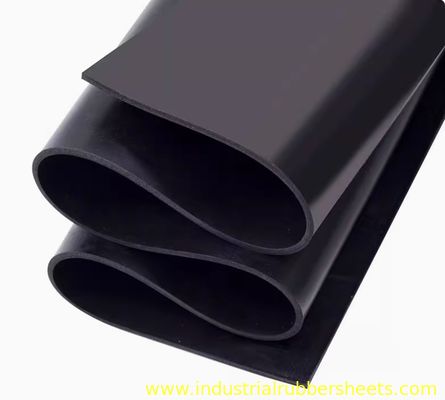 White Industrial Rubber Sheet with Excellent Chemical Resistance and Temperature Range -35°C to 85°C